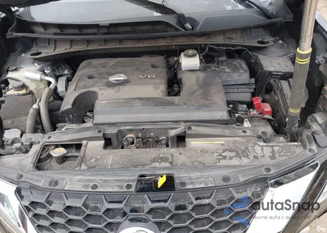 2019 Nissan Murano Sv z USA, uszkodzony, nr VIN 5N1AZ2MJ7KN110313